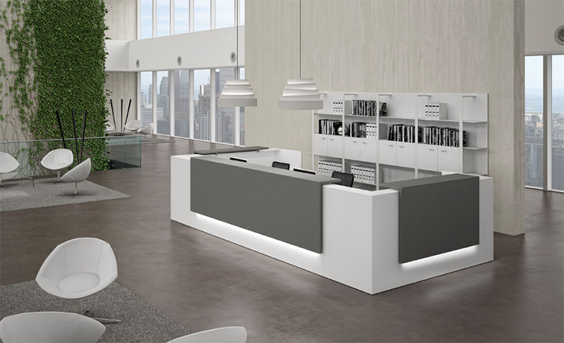 Mobilier banque d'accueil : comment valoriser son image ? Bureau haut de gamme - Mobilier banque d'accueil : comment valoriser son image ?