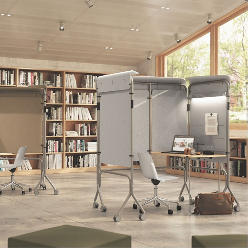 Poste de travail hybride